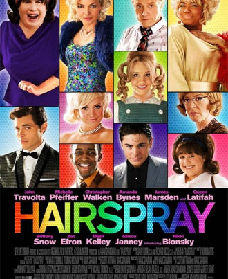 Hairspray poster.