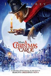 Disney's A Christmas Carol poster.