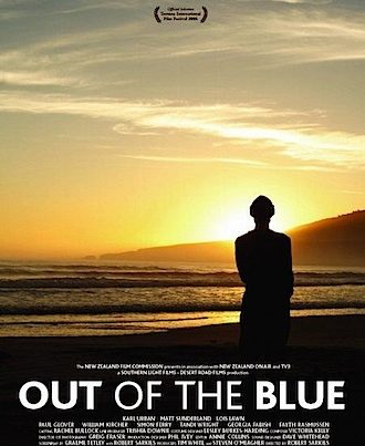Out of the Blue poster.