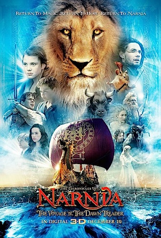 Review: The Chronicles of Narnia- The Voyage of the Dawn Treader, Easy A, Megamind, Rare Exports and Skyline