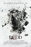 Saw 3D poster