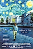 Midnight in Paris poster