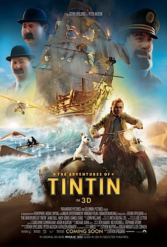 Review: The Adventures of Tintin, Mission: Impossible - Ghost Protocol, Alvin and the Chipmunks: Chipwrecked, The Muppets, The Salt of Life, The Iron Lady and Melancholia