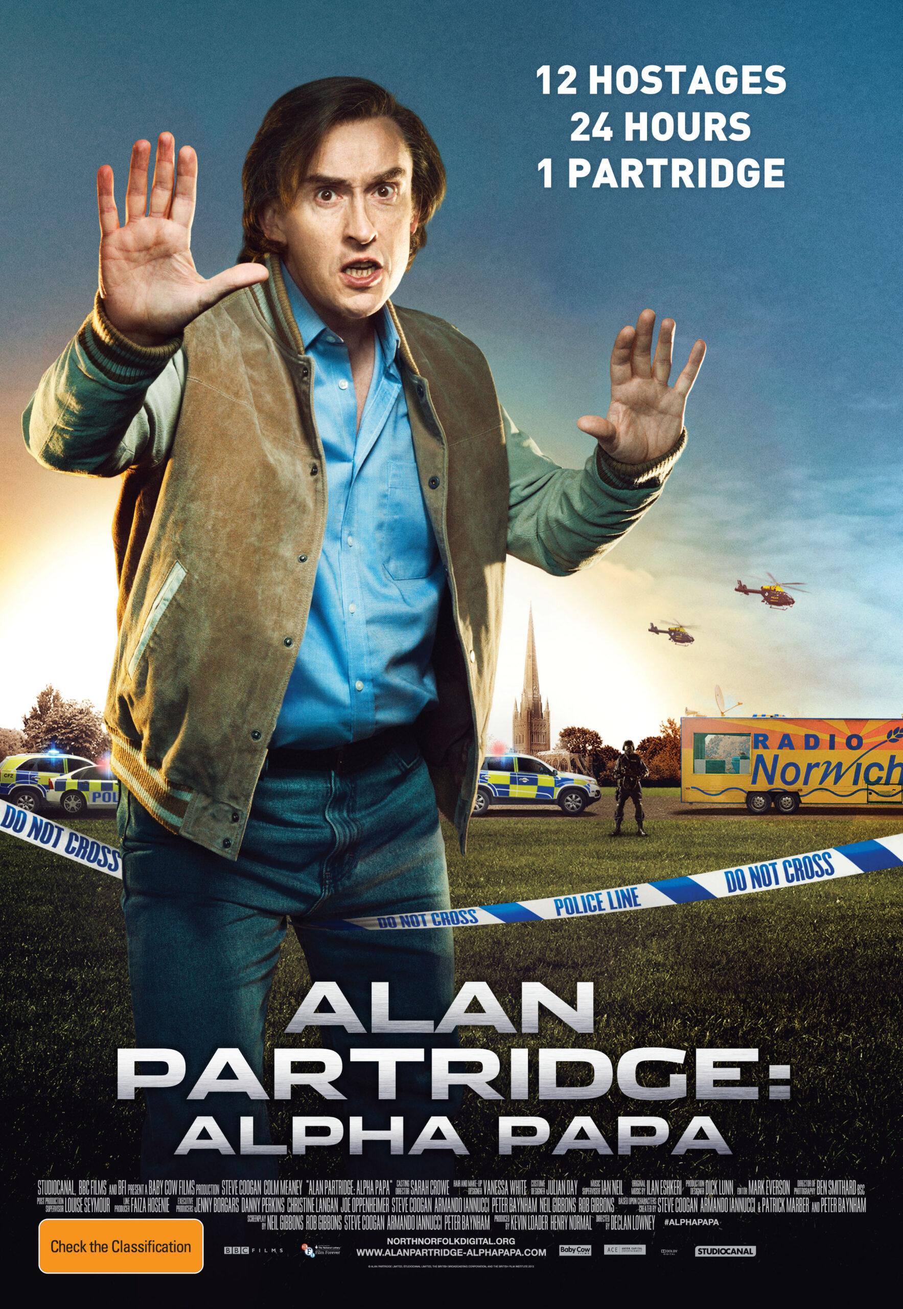Alan Partridge: Alpha Papa poster