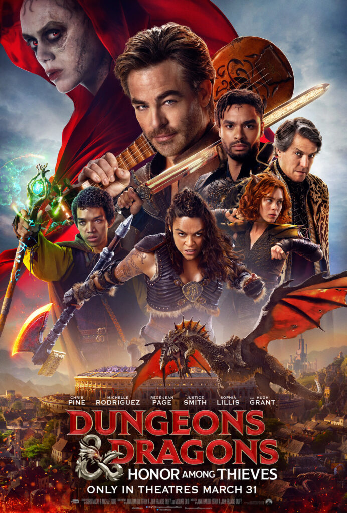 Dungeons & Dragons: Honour Among Thieves poster.