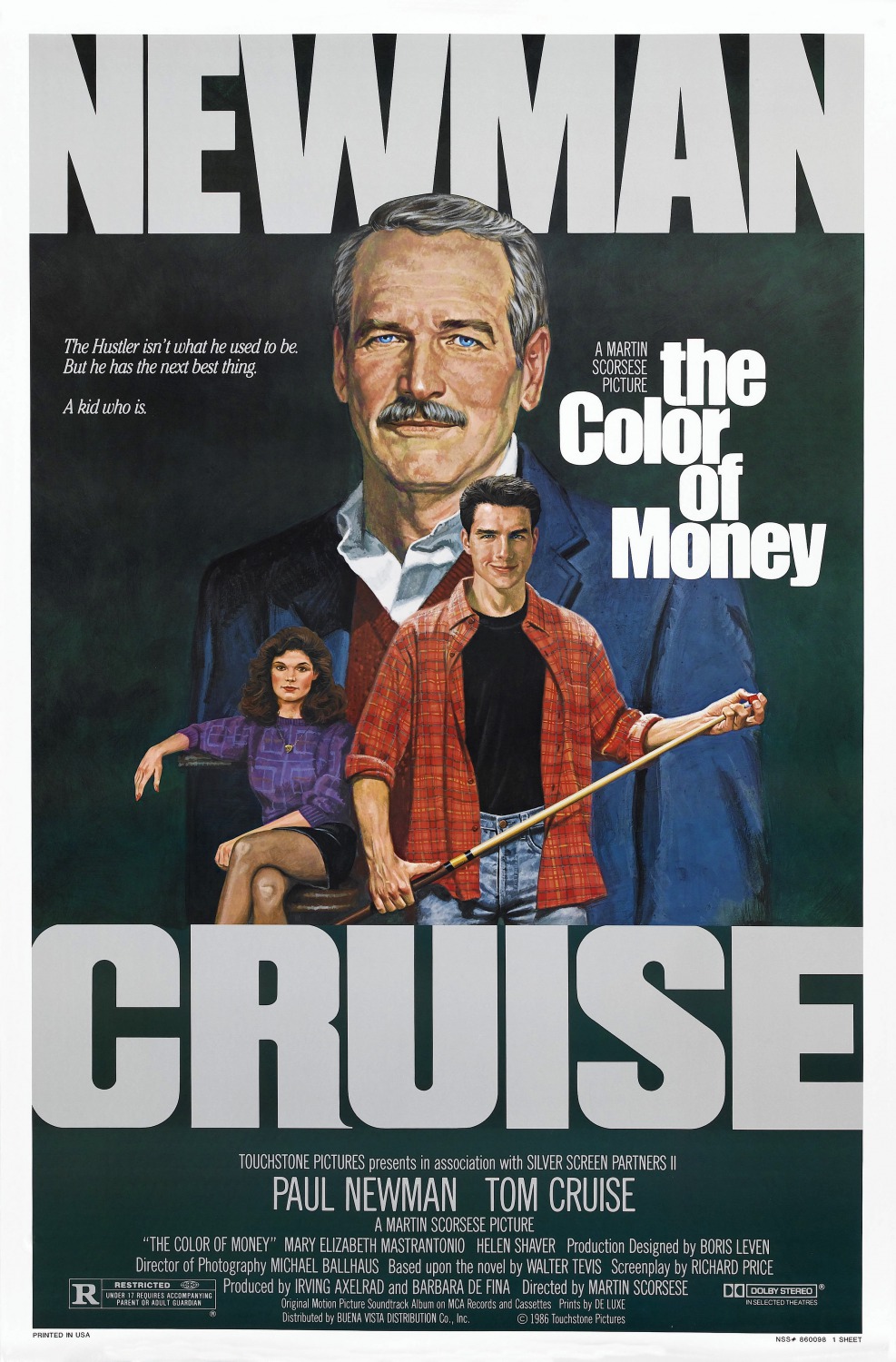 The Color of Money poster.
