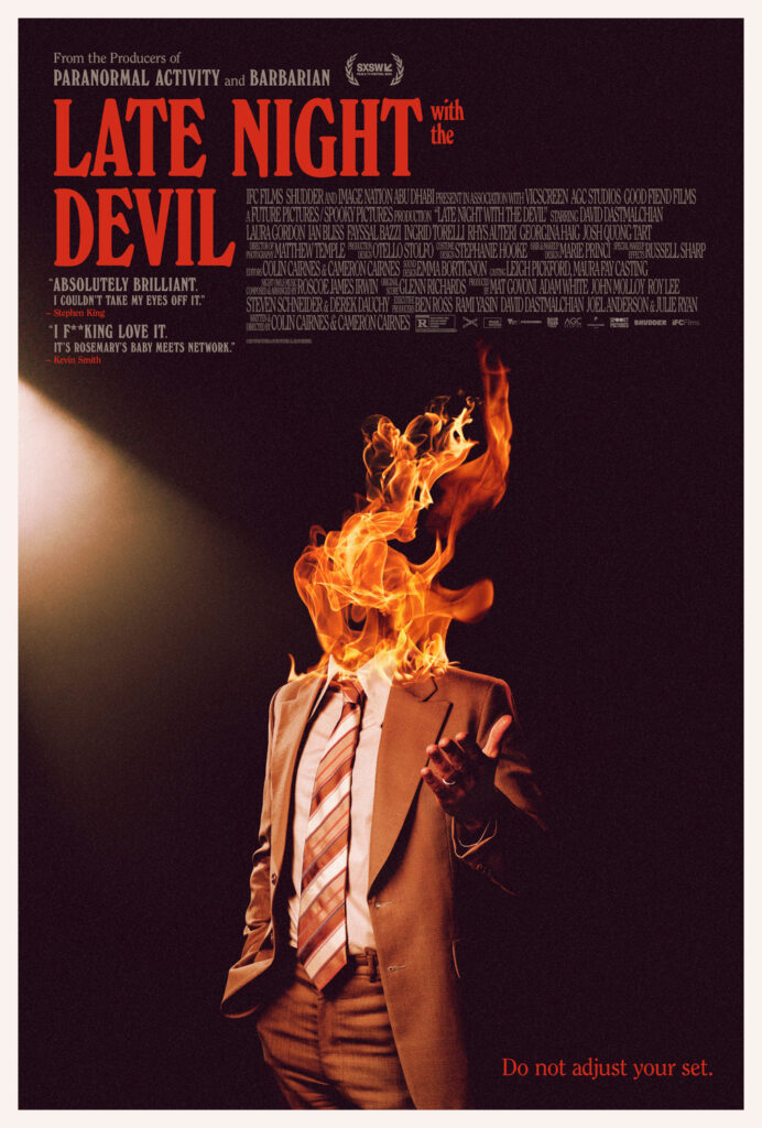 Late Night With the Devil poster.