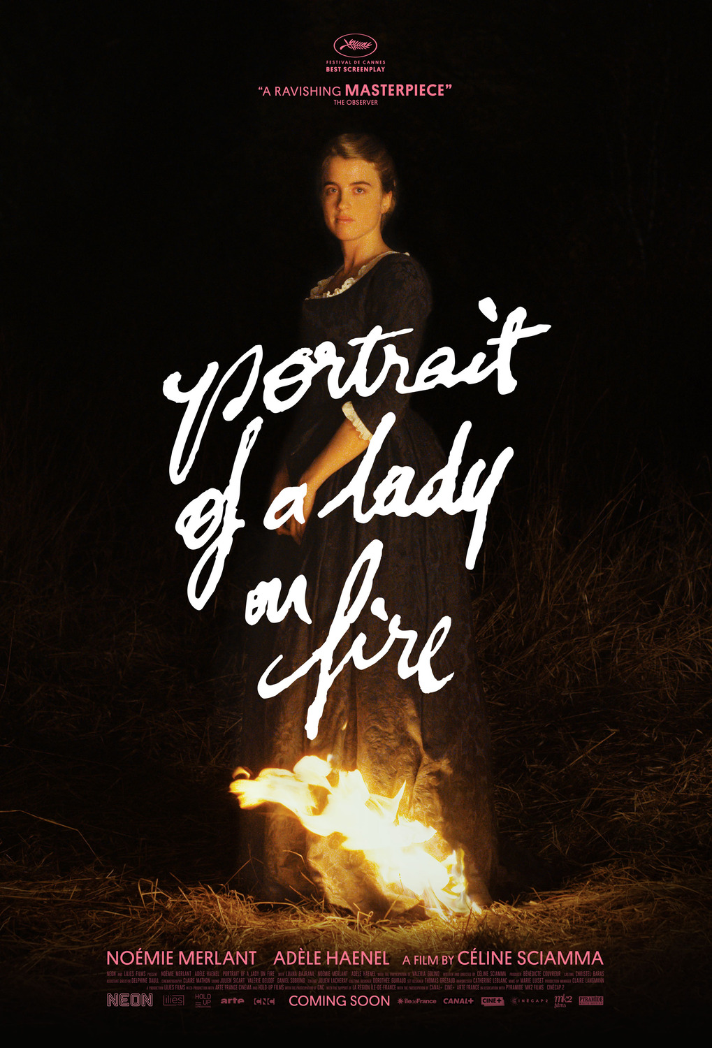 Portrait of a Lady on Fire poster.