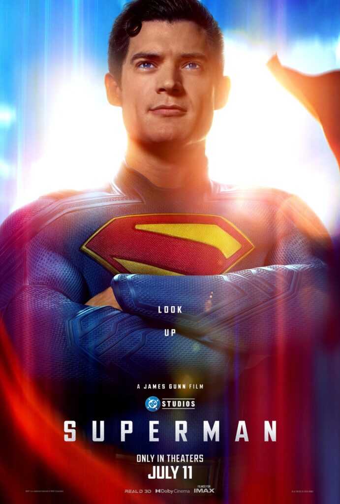 Superman (2025) poster.