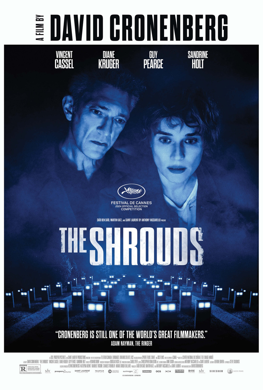 Poster for The Shrouds.