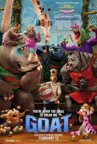 Poster for the 2026 animated comedy GOAT.