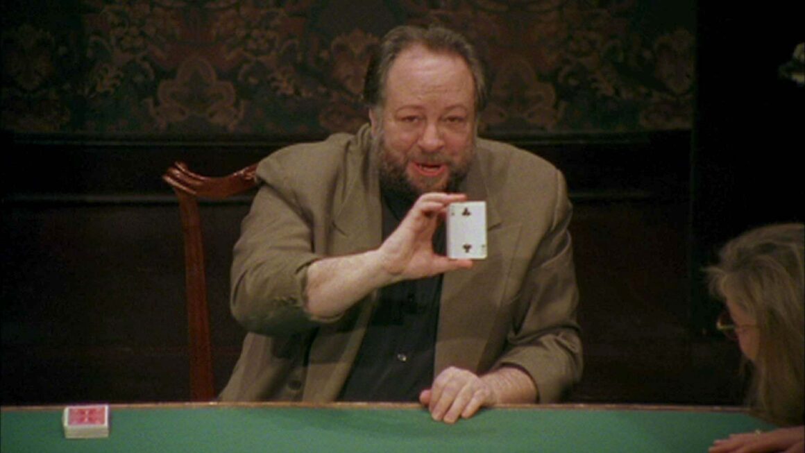 Still from Ricky Jay and His 52 Assistants.