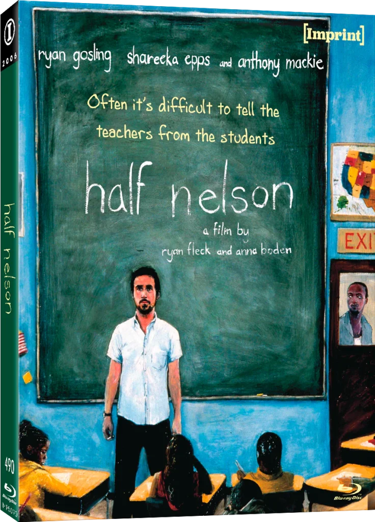 Half Nelson Blu-ray case.