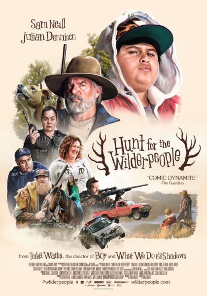 Hunt for the Wilderpeople poster.