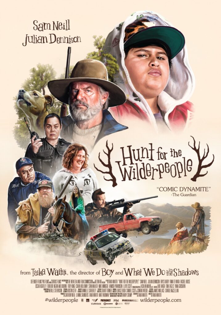 Hunt for the Wilderpeople poster.