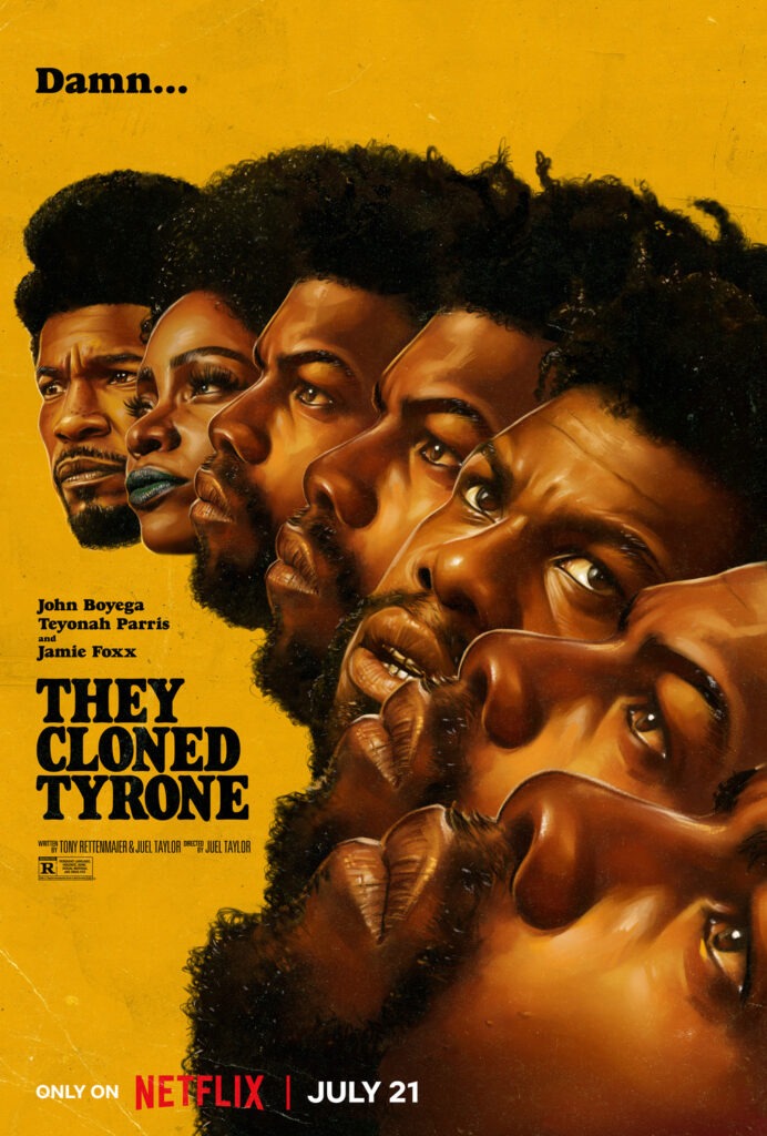 They Cloned Tyrone poster.