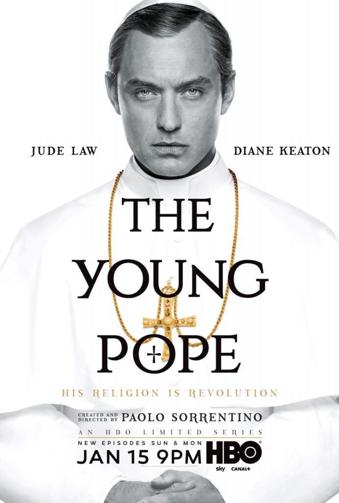 The Young Pope poster.