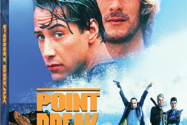 Point Break (1991) 4K UHD box cover.