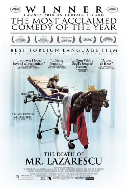 The Death of Mr. Lazarescu poster.